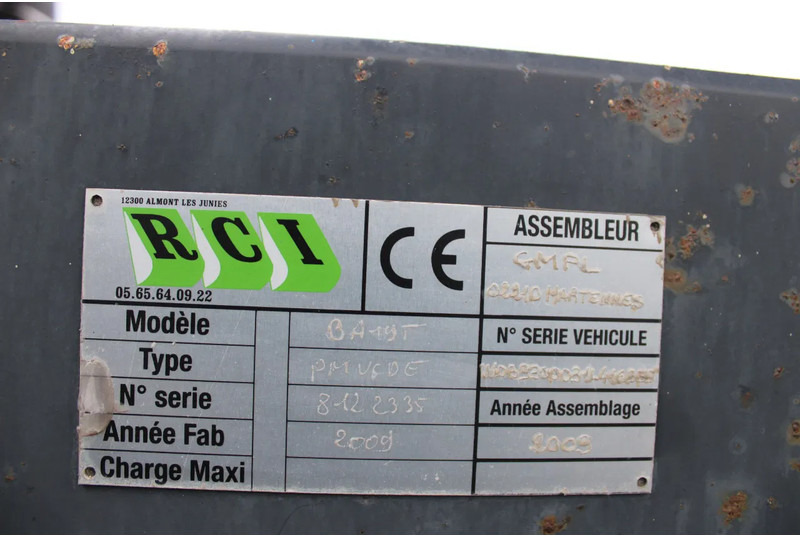 Camion benne Mercedes-Benz Actros 1941 + TIPPER