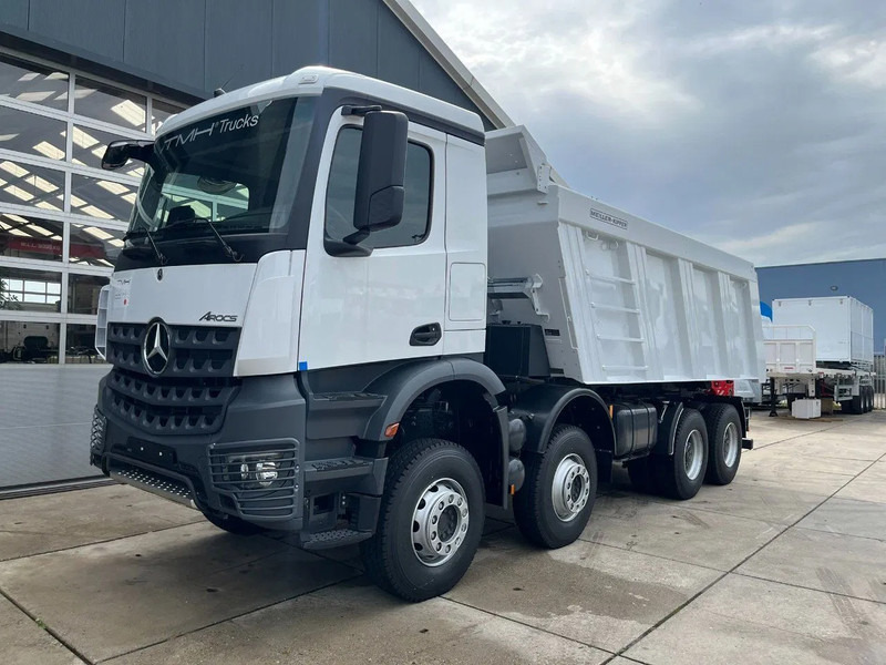 Camion benne Mercedes-Benz Arocs 4140 K 8x4 Meiller tipper