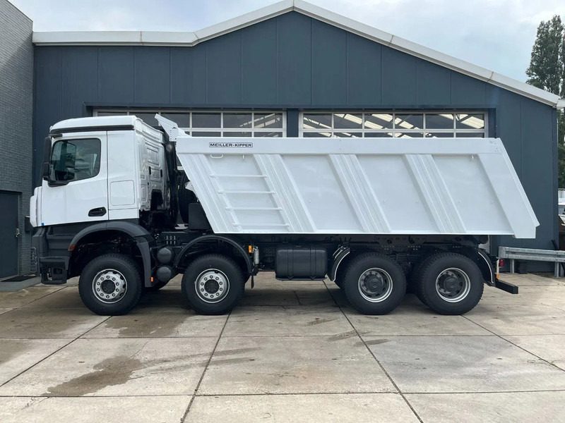 Camion benne Mercedes-Benz Arocs 4140 K 8x4 Meiller tipper