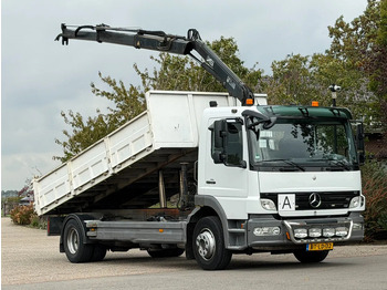 Camion benne Mercedes-Benz Atego 1218 KRAAN/KIPPER!!MANUELL!!