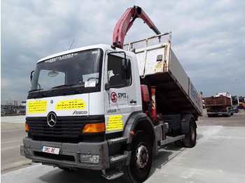 Camion benne Mercedes-Benz Atego 1823 Fassi F95