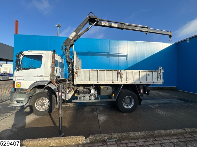 Camion benne Mercedes-Benz Atego 1828 Manual, Steel Suspension, HIAB