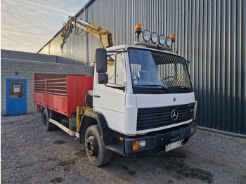 Mercedes-Benz E 1217 - BR 9 / LAMMES - BLATT - SPRING / EFFER KRAAN / DHOLLANDIA - camion benne