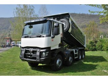 Camion benne Renault C430 8x4 / EuroMix MTP Mulden Kipper