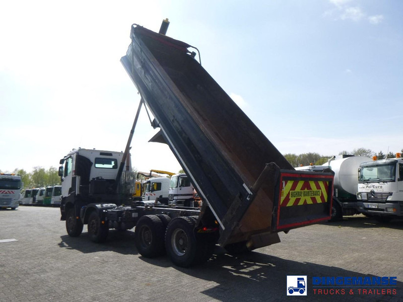 Camion benne Renault K 430 8x4 RHD tipper