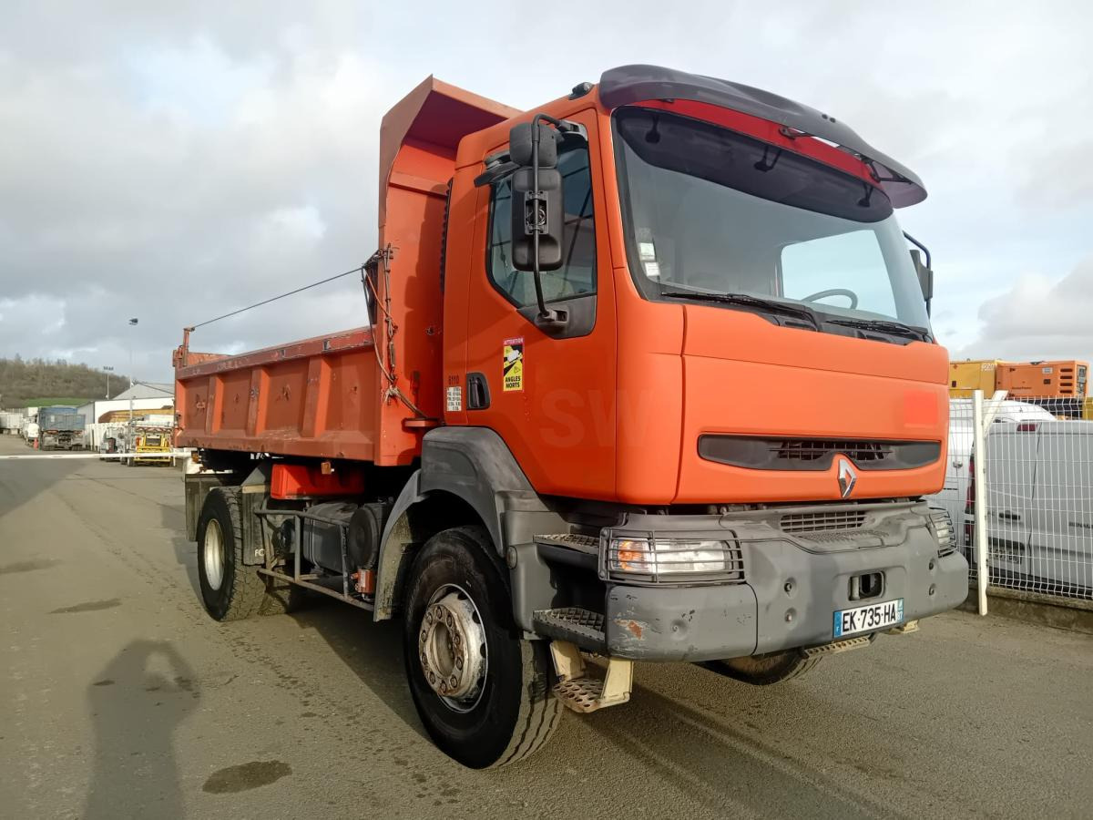 Camion benne Renault Kerax