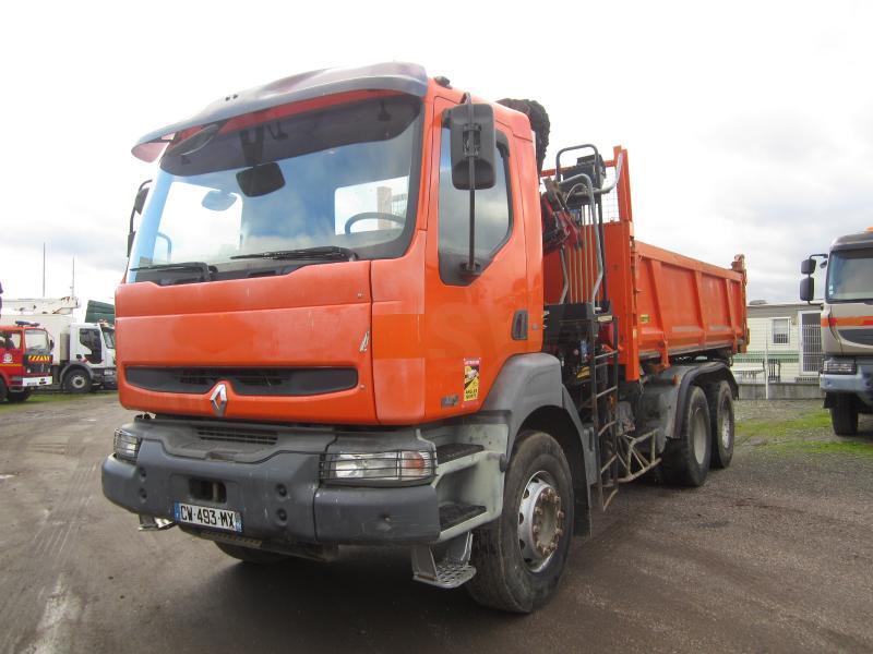 Camion benne Renault Kerax 320 DCI