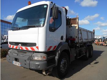 Camion benne Renault Kerax 340