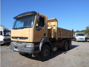 Camion benne Renault Kerax 340