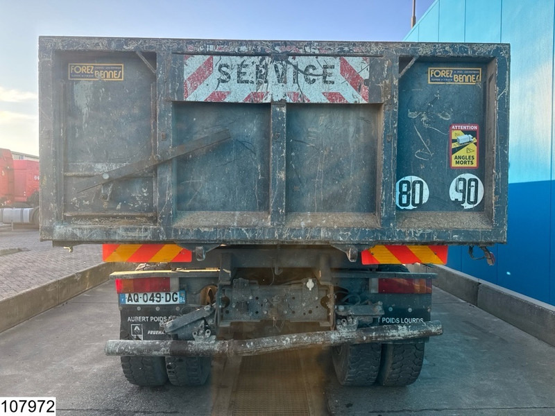 Camion benne Renault Kerax 370 6x4, Manual transmission, Steel suspension