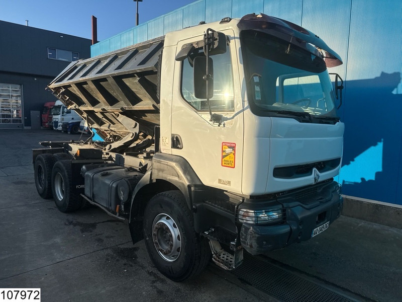 Camion benne Renault Kerax 370 6x4, Manual transmission, Steel suspension