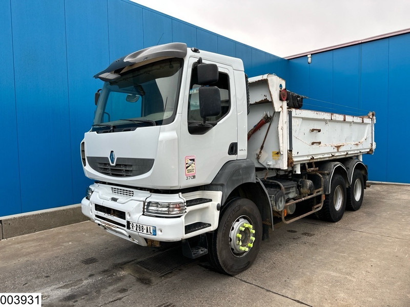 Camion benne Renault Kerax 370 Dxi 6x4, Manual, Steelsuspension