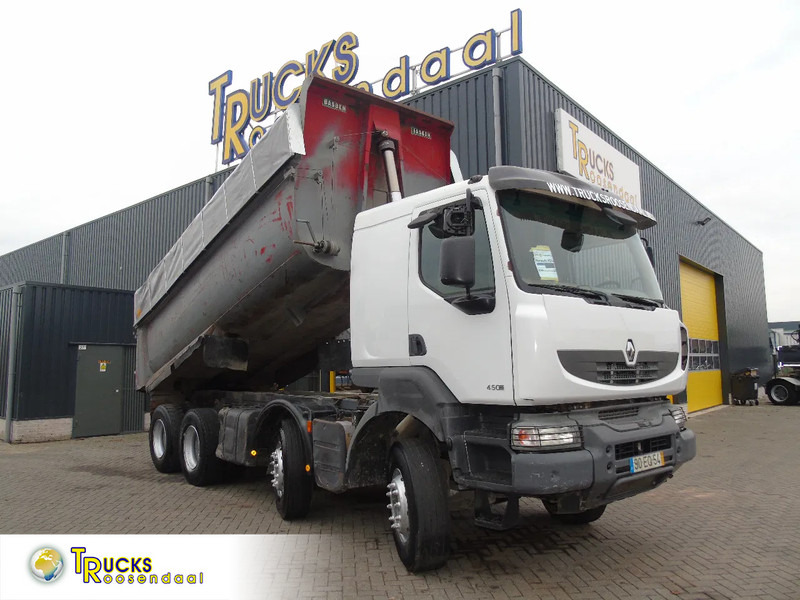 Camion benne Renault Kerax 410DXI + 8X4 + MANUAL + SPRING