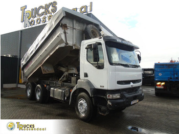 Camion benne Renault Kerax 420 DCI + MANUAL + SPRING + 6X4 + PERFECT
