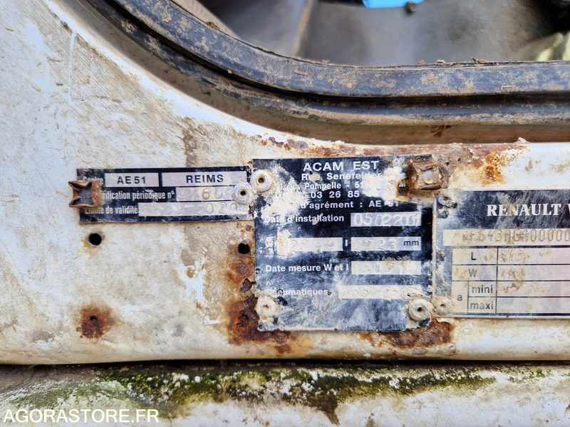 Camion benne Renault Midlum - 2001 - 124471- 643ACG51