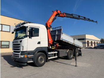 Camion benne SCANIA R480 6x2