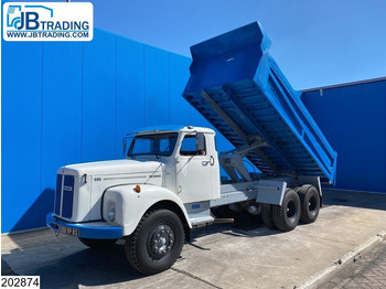 Camion benne Scania 111 6x4, Torpedo, Manual, Steel Suspension