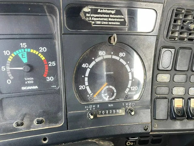 Camion benne Scania 113H 380 6x4 Tipper