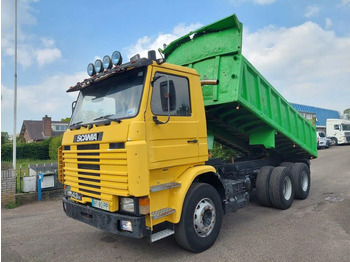 Camion benne Scania 143-400 V8 6x4