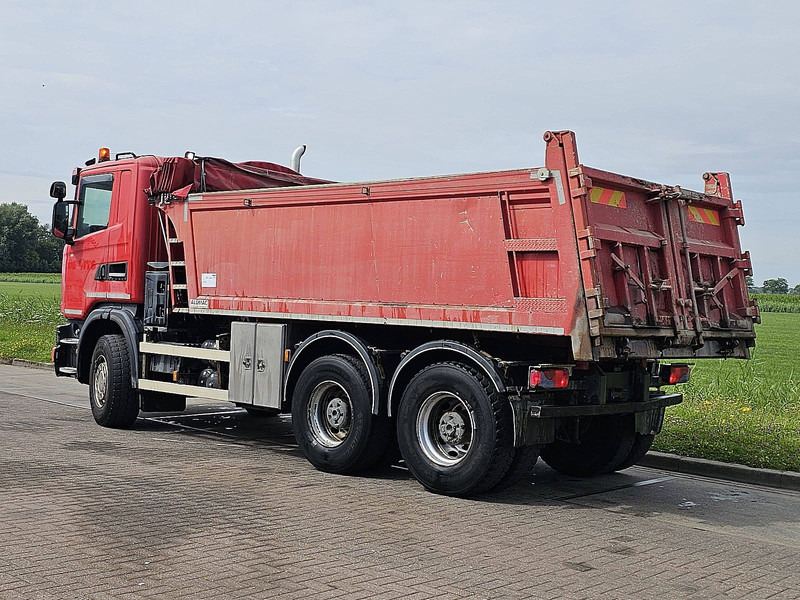Camion benne Scania G400 6X4 STEEL 13M3 ALU