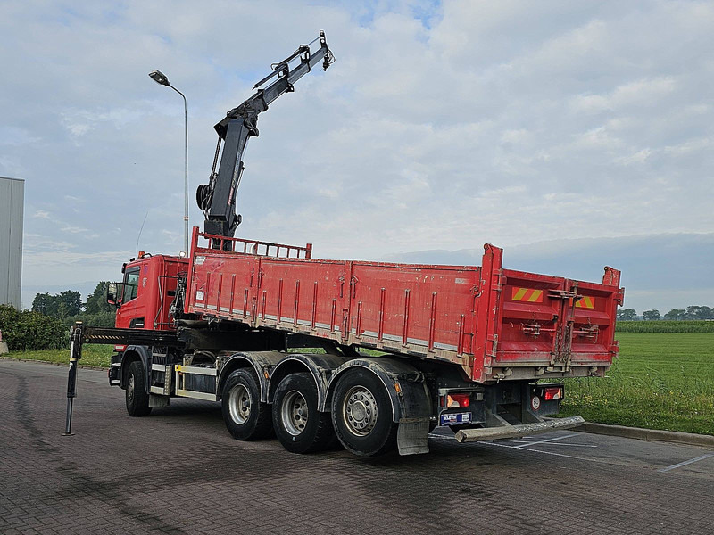 Camion benne Scania G400 8X4*4 HIAB 211EP-3