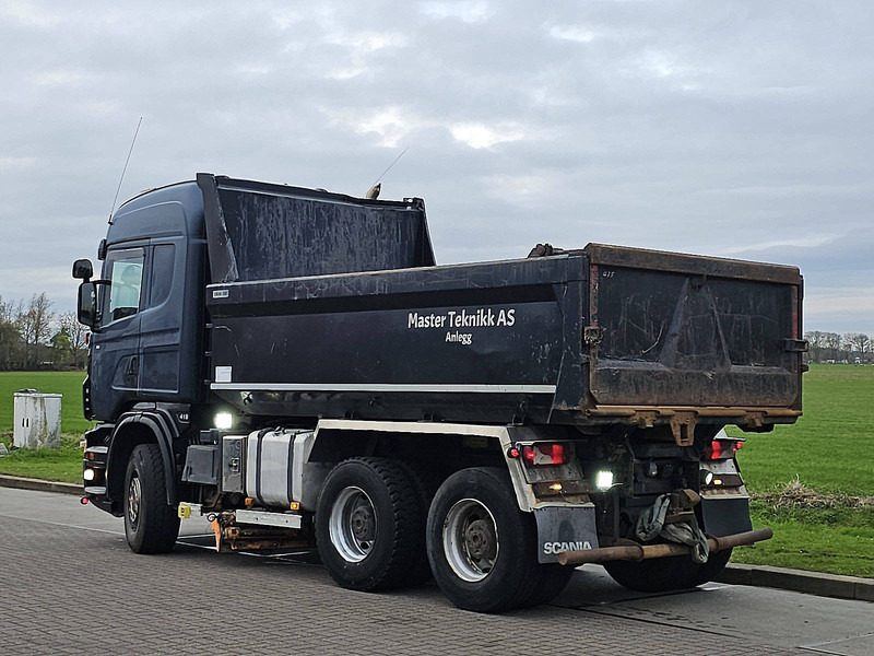 Camion benne Scania G480 6X4 FULL STEEL RETAR