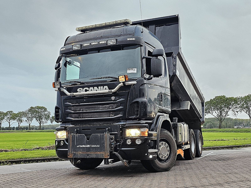 Camion benne Scania G480 6X4 FULL STEEL RETAR