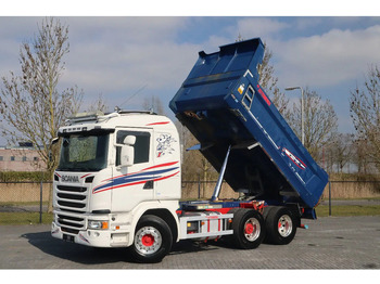 Camion benne Scania G490 | 6X2 | RETARDER | BIG AXLES | LOW KM! | EURO 6