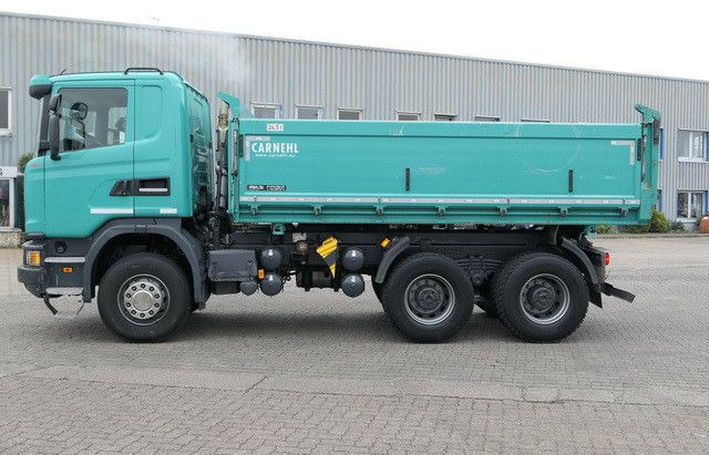 Camion benne Scania G 410 6x4, Klima, Standheizung, 3 Pedale, Hydr.