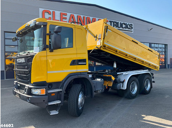 Camion benne Scania G 480 6x4 Kipper 10m³ Full Steel