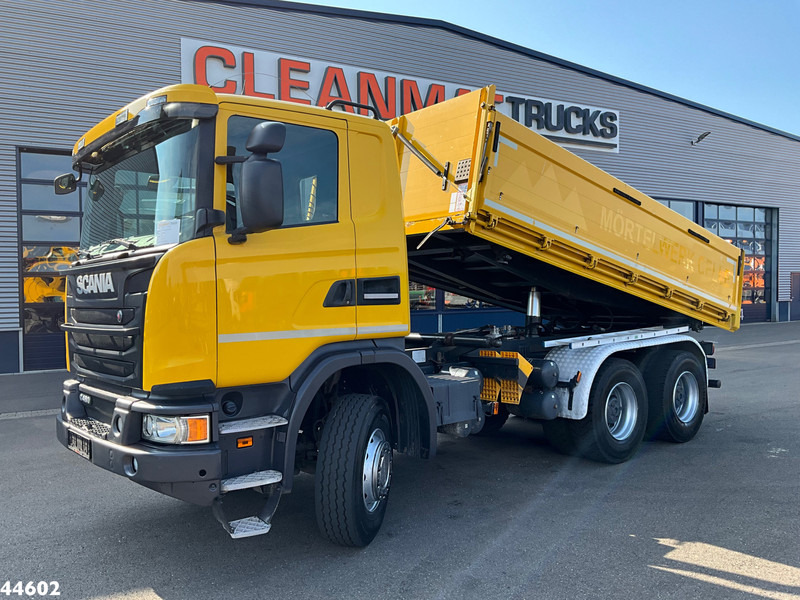 Camion benne Scania G 480 6x4 Kipper 10m³ Full Steel