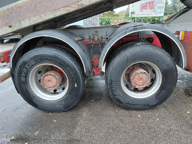 Camion benne Scania P113-360 8x4 Kipper Steel Suspension
