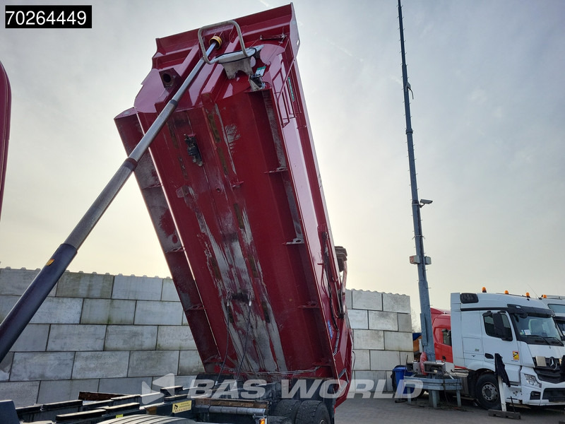 Camion benne Scania P410 8X4 Big-Axle Steelsuspension Euro 6