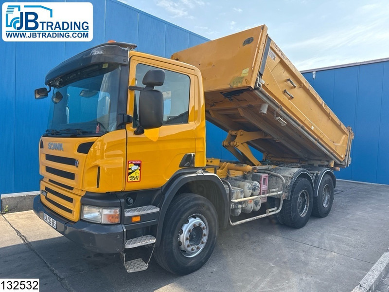 Camion benne Scania P 380 6x4, Manual, Steelsuspension