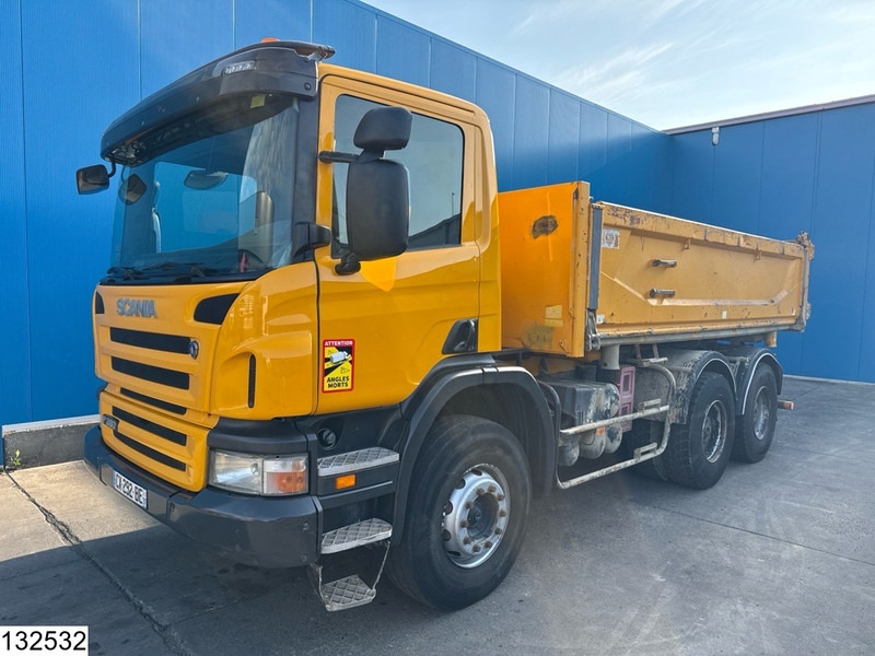 Camion benne Scania P 380 6x4, Manual, Steelsuspension