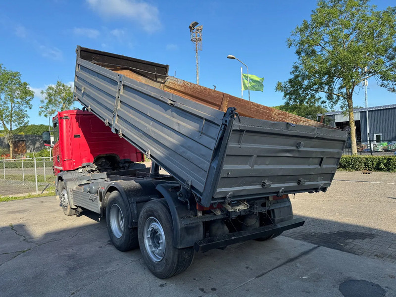 Camion benne Scania R124-470 6X2 KIPPER EURO 3