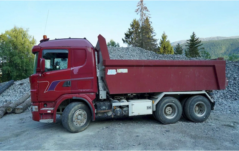 Camion benne Scania R164-480 V8 164G