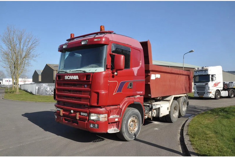 Camion benne Scania R164-480 V8 164G