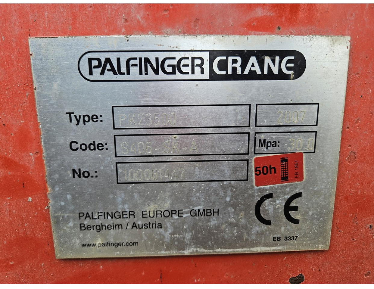 Camion benne Scania R420 8x4 Tipper Crane Palfinger 23500