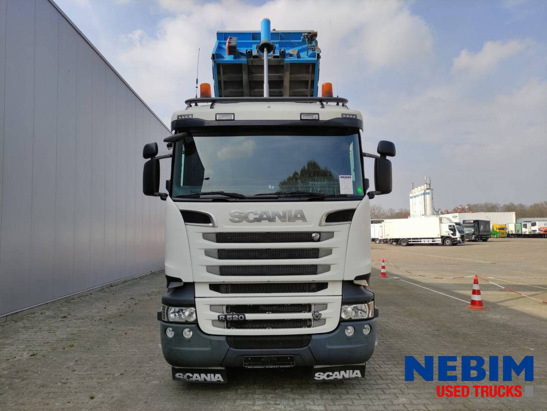 Camion benne Scania R520 V8 6X2 - Retarder