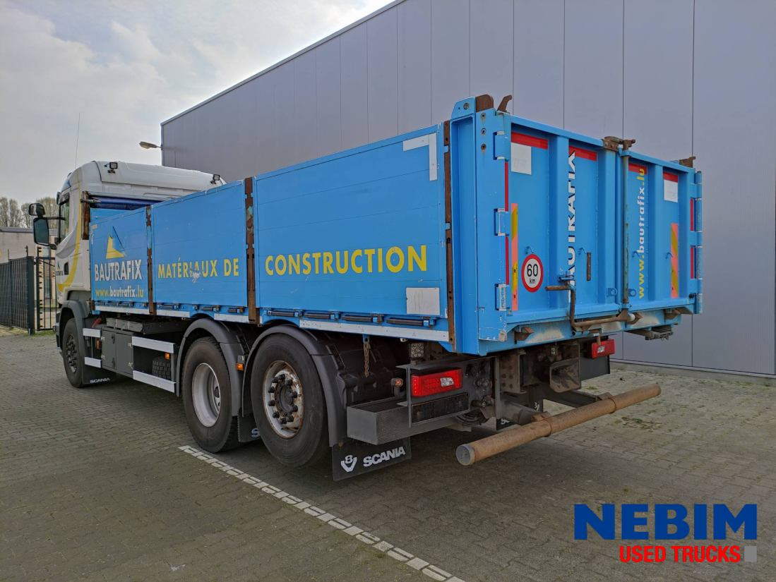 Camion benne Scania R520 V8 6X2 - Retarder