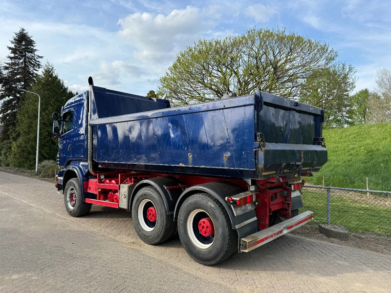 Camion benne Scania R580 Kipper 6X4 Manual Full steel Retarder