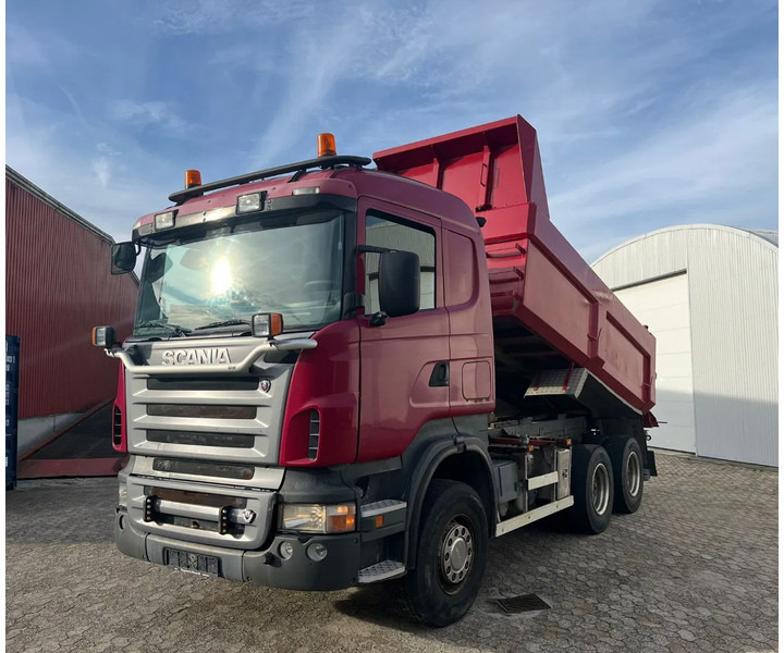 Camion benne Scania R580 V8 6x4