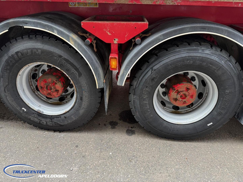 Camion benne Scania R580 V8 8x4 Reduction axles