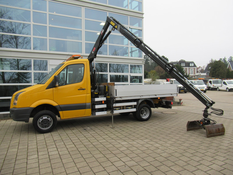 Camion benne Volkswagen Crafter 50 2.5TDI 80KW HIAB 033 B-2 + Kipper Tipper