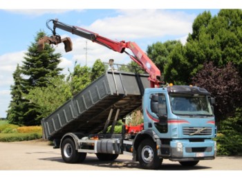 Camion benne Volvo FE 19/280 !!2007!!KRAAN/KIPPER!!