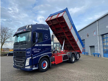 Camion benne Volvo FH4-540 / VEB+ / ACC / LWDS / 3SIDE TIPPER / DYNAMIC STEERING / LEATHER / FULL-AIR / AUTOMATIC / EURO-6 / 2017