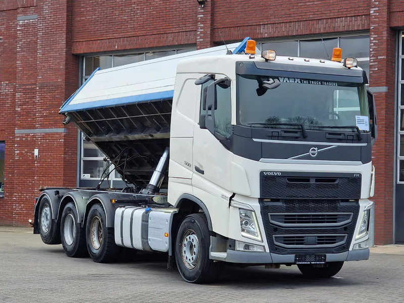 Camion benne Volvo FH 13.500 8x4*4 - Kipper 2 seiten kipper - Full air - Steering axle - Euro 6 - I shift