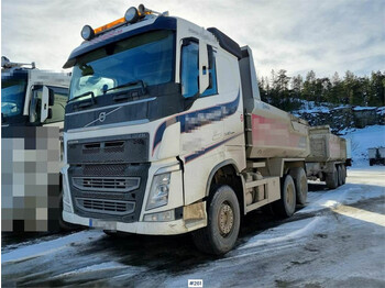 Volvo FH 540 6x4 Tipper truck with Sørling trailer. - camion benne
