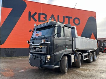 Camion benne Volvo FH 580 8x4 MANUAL GEARBOX / RETARDER